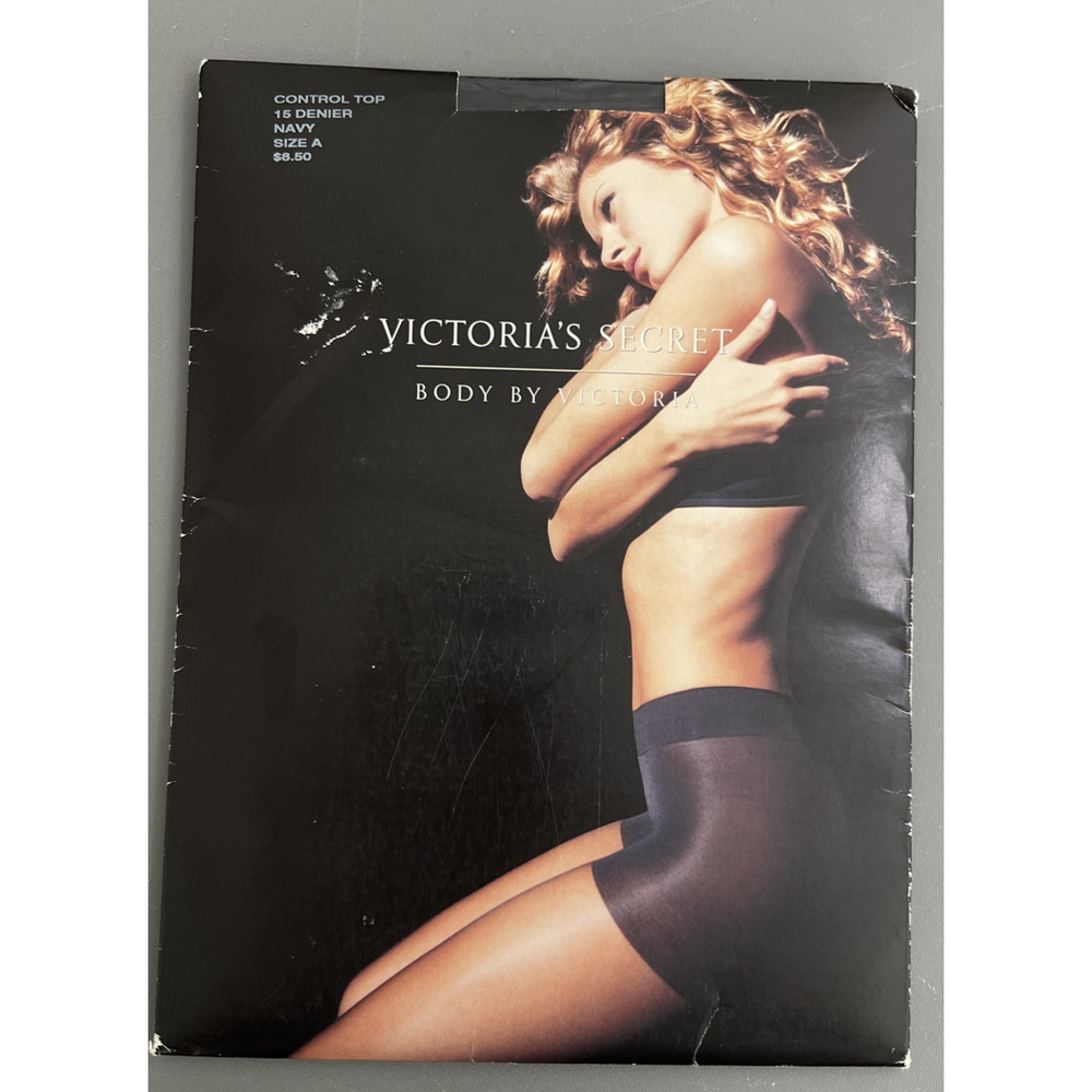 Victoria's Secret Body by Victoria Control Top Size A Fair 15 Denier Pantyhose